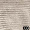 Mega Corduroy 550 Soft Cream. 100% polyester