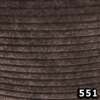 Mega Corduroy 551 Dark Cocoa. 100% polyester