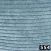 Mega Corduroy 554 Hazy Blue. 100% polyester