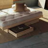 KANSO bed frame with 4 pcs. drawers