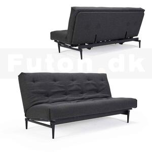 Complete Colpus sofa black legs / Latex Nordic mattress. Optional fabric
