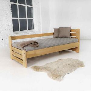 Country single bed 90 solid beech