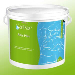 Saniklar Alka Plus hæver alkaliniteten i dit poolvand og hjælper dig med at holde vandet i din pool i balance.