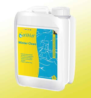 Saniklar Winter Clean er et konserveringsmiddel, der sikrer poolvandets hygiejniske 
kvalitet samt modvirker udfældning af kalk og metal.