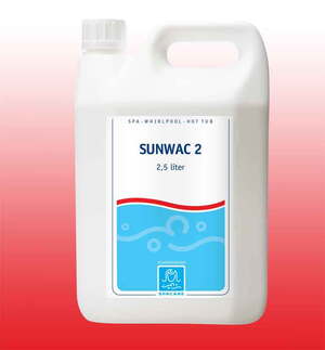 SunWac 2 anvendes primært i indendørs spa i udlejningshuse og hoteller for at sikre hygiejnen ved lejerskifte og mellem rensning med SpaCare Pipe Cleaner.
