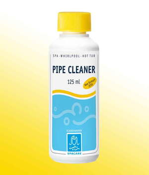SpaCare Pipe Cleaner anvendes til rengøring af det skjulte rørsystem i indendørs spa med et vandindhold under 500 ltr.