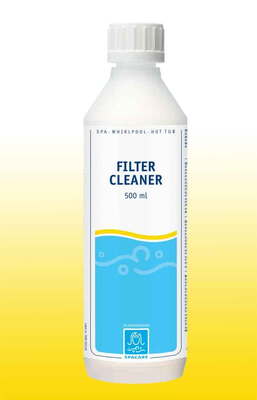 SpaCare Filter Cleaner rengør filterpatronerne
i
udendørs
spa.
Filteret

opsamler
mange
former
for
snavs,
som

danner
en
belægning
på
filteret.