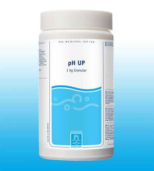 SpaCare pH Up Granular bruges til at hæve
pH-værdien. SpaCare pH Up Granular er det
samme som SpaCare pH Up Liquid – bare i
pulverform.
