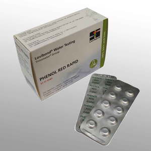 pHenol Red Rapid testtabletter bruges til måling af pH i vores håndryster (WS-151600). Pakken indeholder 250 tabletter.