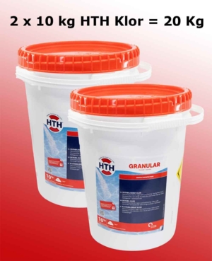HTH Klor granulat 20 kg
