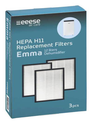 HEPA Filter 3-pack for Emma 12L