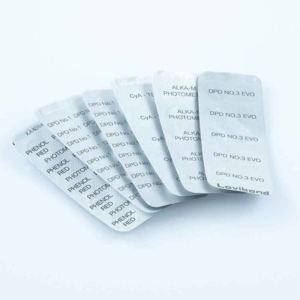 Dette er en Refill Pack til Scuba 3s Photometer. Pakken indeholder 60 photometer-tabletter.