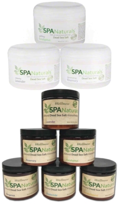 inSPAration Spa Naturals Dufte Dødehavssalt 6x255 g