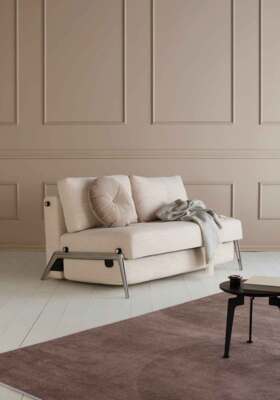 CUBED sofa with aluminum legs 160 Innovation Living