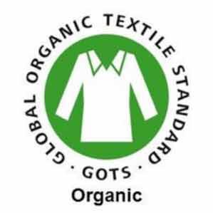 Quality-stamped textile. GOTS-certified textiles