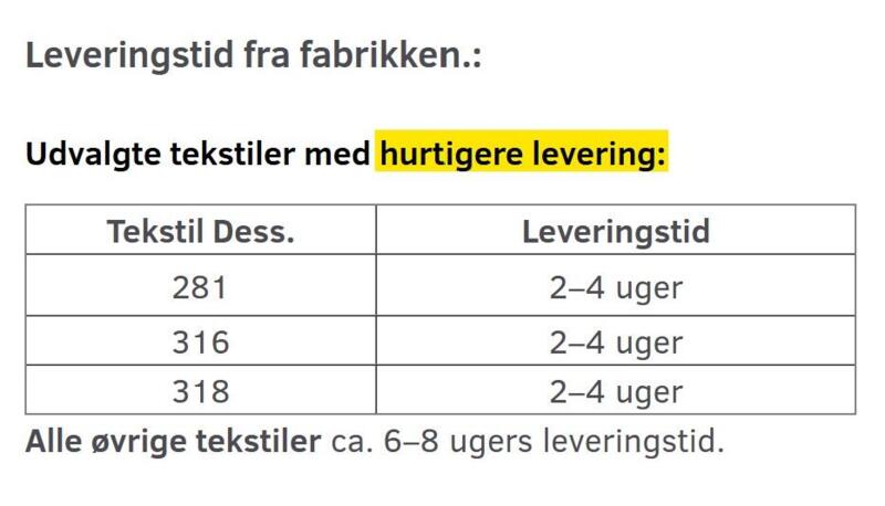 Nordic betræk 120x200 Valgfri stof