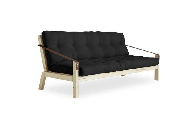 POETRY bed sofa frame. including Futon mattress. manufactures by Karup Design