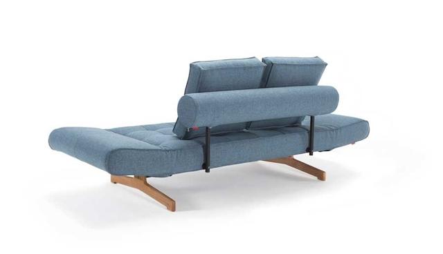 GHIA sofa legs oak -without mattress