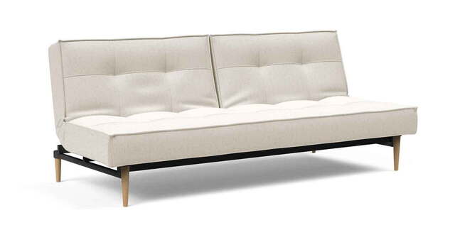 Splitback sofa STYLETTO lyse ben. Valgfrit stof