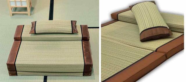 Folding mattress Tatami memory foam + pillow