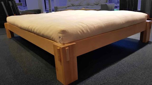 Foto fra udstillingen i Glostrup. Her vis med Futon 800 madrassen uden Tatami mat