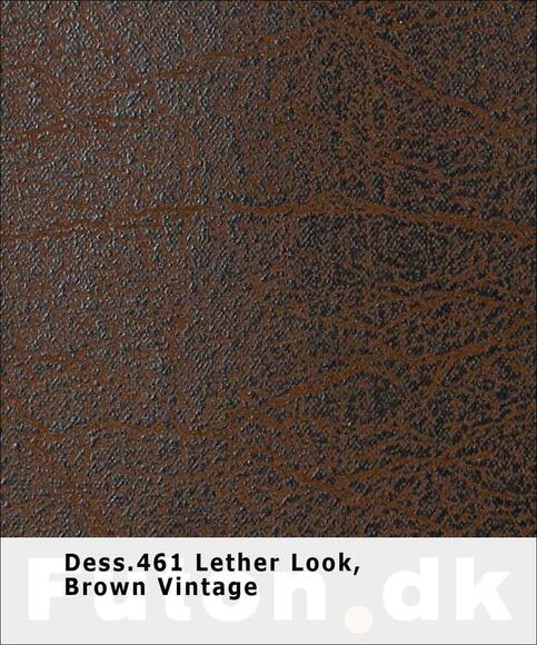 OLDSCHOOL SOFA MADRAS Leather Look Brown