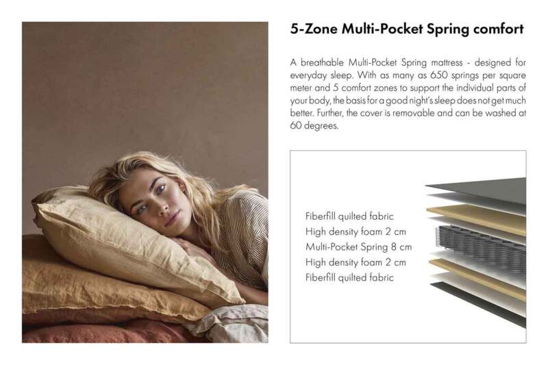 Eivor sofa 140 spring madras