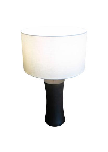 BONE table lamp, dark brown