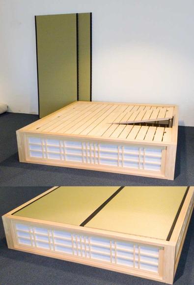 SHOJI Podium seng med opbevaringsplads