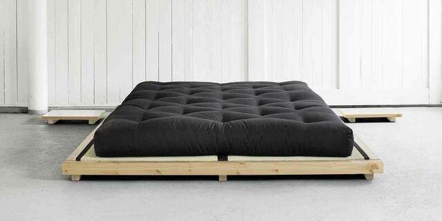Dock bed frame 160x200 natural