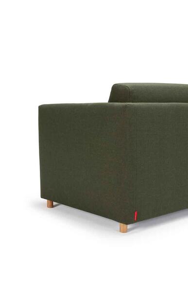 Olan sofa oak legs Optional textile DIY