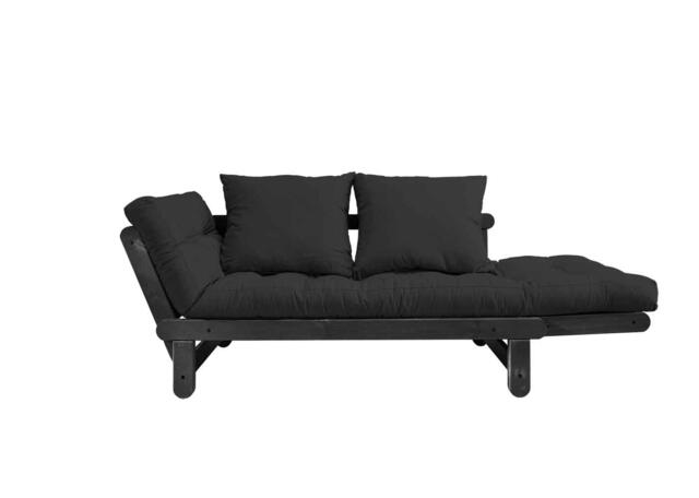 BEAT sofa black FSC ® daybed