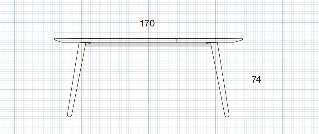 EAT SOLID spisebord Ø120 med 2 plader