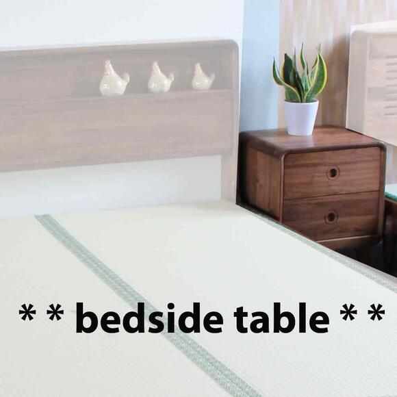 Tatami STYLE bedside table Solid wood