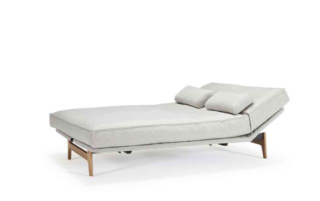 Komplet Aslak sofa 140 / Spring madras / Sharp plus betræk / sæde stelbetræk. Valgfri stof