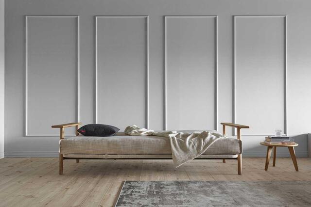Komplet BALDER sofa / Classic madras / Nordic betræk / sæde stelbetræk. Valgfri stof