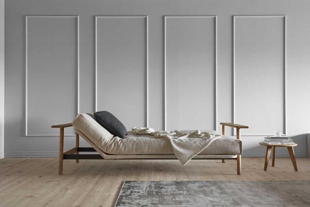 Komplet BALDER sofa / Classic madras / Nordic betræk / sæde stelbetræk. Valgfri stof