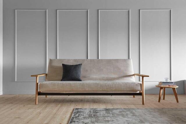 Komplet BALDER sofa / Spring madras / Nordic betræk / sæde stelbetræk. Valgfri stof