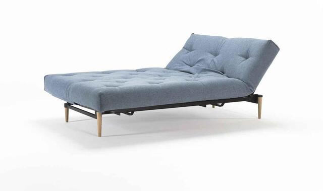 Complete Colpus sofa light legs / Latex Nordic mattress. Optional fabric