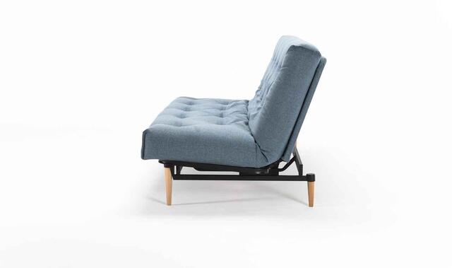 Komplet Colpus sofa lyse ben / Latex Nordic madras. Valgfri stof