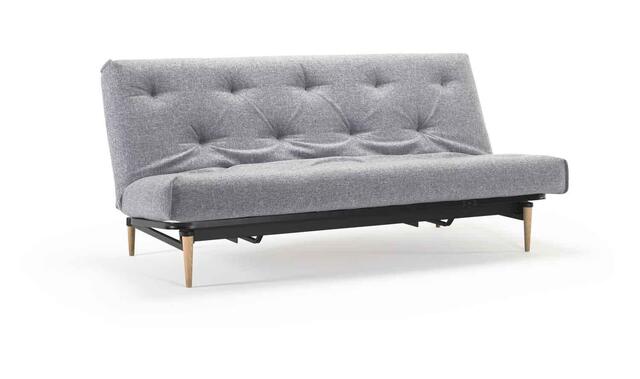 Komplet Colpus sofa lyse ben / SOFT Spring Nordic madras. Valgfri stof