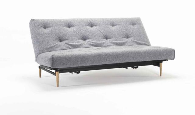 Komplet Colpus sofa lyse ben / SOFT Spring Nordic madras. Valgfri stof