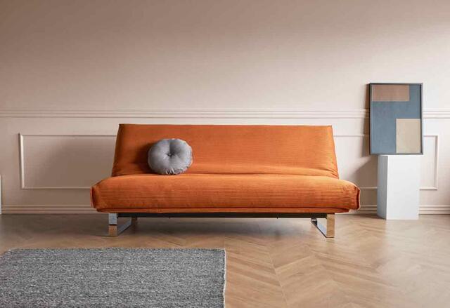 Komplet Minimum sofa / Classic madras / Nordic betræk / sæde stelbetræk. Valgfri stof