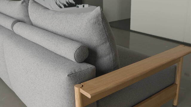 Malloy Wood sofa 150x200 DIY
