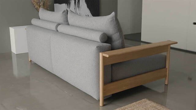 Malloy Wood sofa Innovation Living