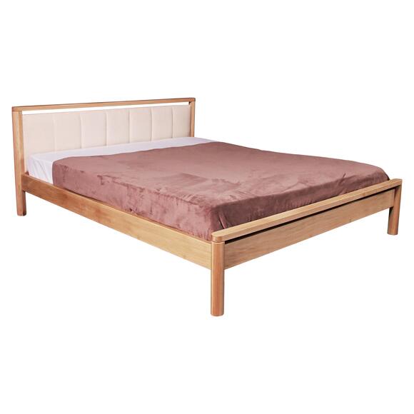 Drop Soft bed frame 140x200 solid beech