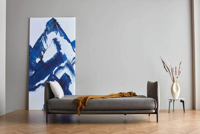 Komplet Junus sofa / Latex madras / Nordic betræk / sæde stelbetræk. Valgfri stof