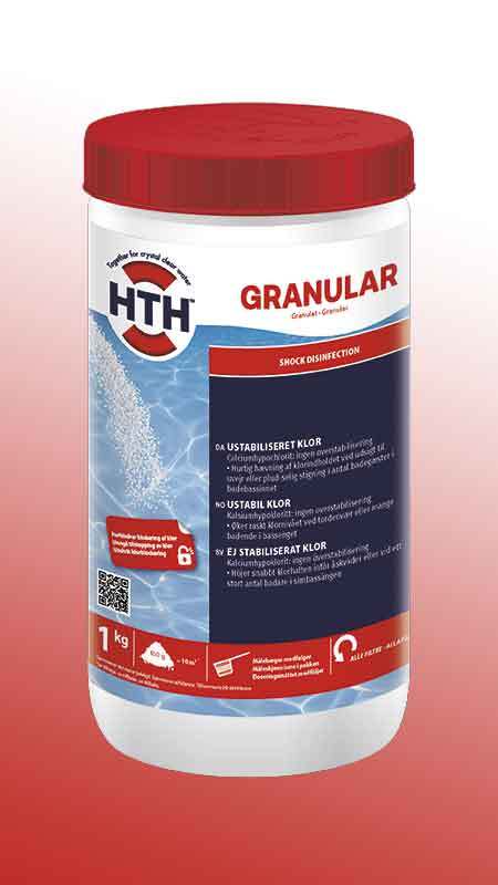 HTH Klor granulat 1 kg