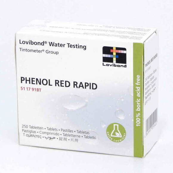 pHenol Red Rapid pH Tablet - til Håndryster