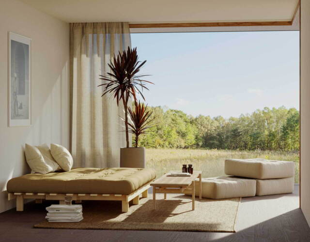 Lean sofa from Karup Design